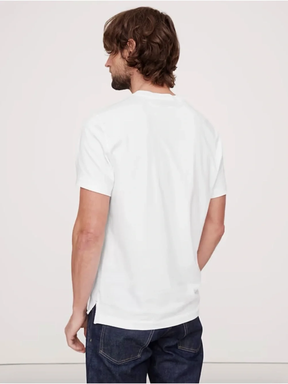 Banana Republic  AUTHENTIC TEE 100% SUPIMA®COTTON-  L TALL